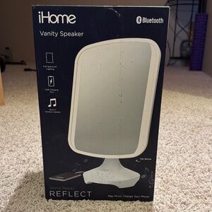 iHome Reflect Vanity Speaker with Bluetooth and Lighting